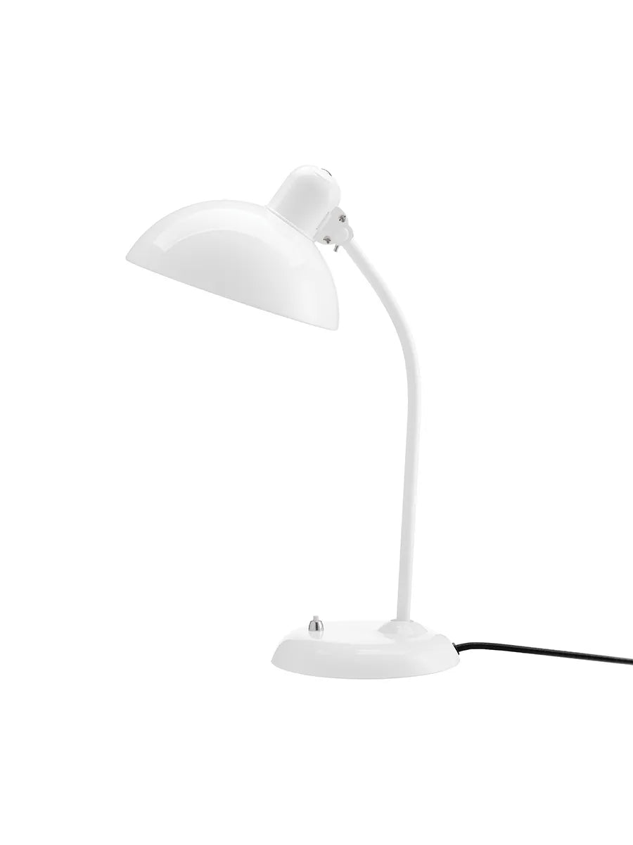 Kaiser Idell Bordslampa, vinklingsbar från Fritz Hansen - Vit - Jacobsen Plus