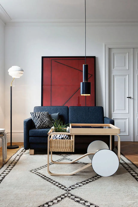 Tea Trolley 900 från Artek - Vit - Jacobsen Plus