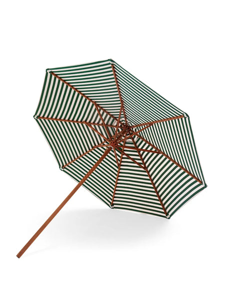 Skagerak Messina Parasoll Ø300, Ljus aprikos/mörkgröna ränder från Fritz Hansen - Jacobsen Plus