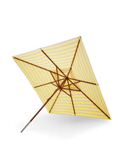 Skagerak Messina Parasoll 300, Lemon/Sand Stripes från Fritz Hansen