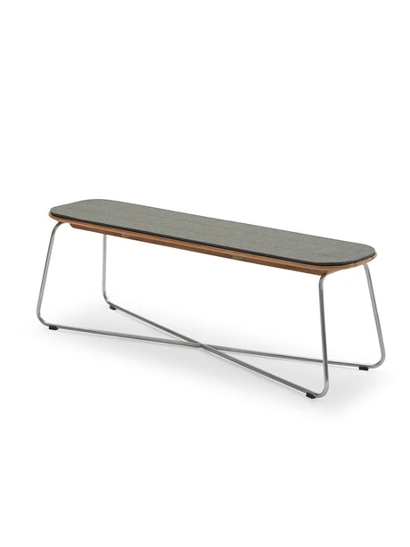 Skagerak Dyna till Lilium-bänk från Fritz Hansen - Charcoal - Jacobsen Plus