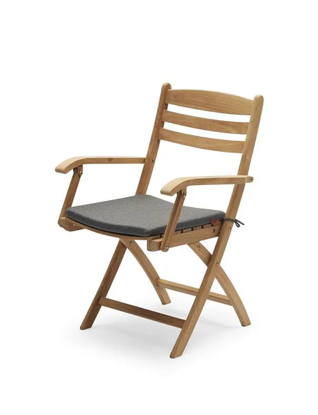 Skagerak Dyna till Selandia armstol från Fritz Hansen - Charcoal - Jacobsen Plus