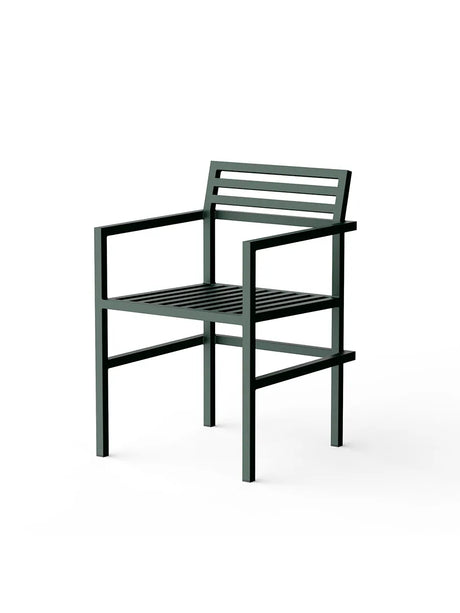 Matstol med armstöd, grön från 19 Outdoors - Jacobsen Plus