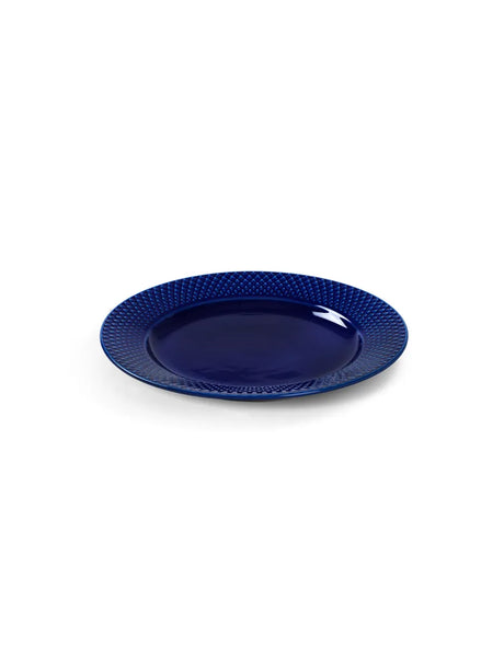 Rhombe tallrik, mörkblå Ø23 cm från Lyngby Porcelæn - 4 - Jacobsen Plus