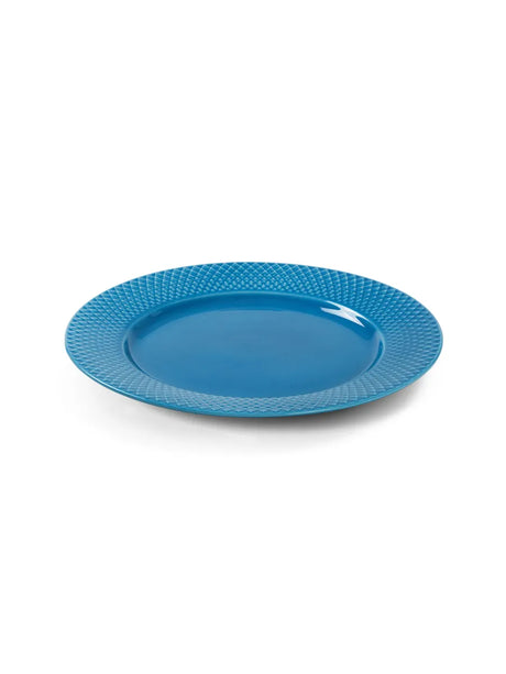 Rhombe tallrik, blå Ø27 cm från Lyngby Porcelæn - 3 - Jacobsen Plus