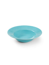 Rhombe djup tallrik, turkos Ø24,5 cm från Lyngby Porcelæn - 4 - Jacobsen Plus