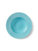 Rhombe djup tallrik, turkos Ø24,5 cm från Lyngby Porcelæn