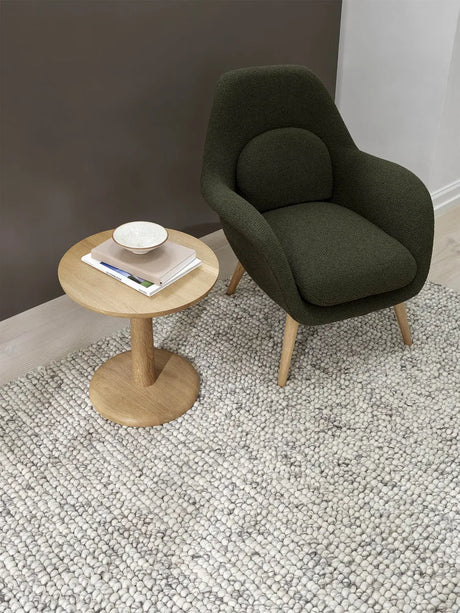 Swoon Lounge Petit från Fredericia Furniture - Hallingdal 130 / Ek olie (Wood base) - Jacobsen Plus