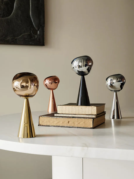 Melt Portabel bordslampa, silver från Tom Dixon - 4 - Jacobsen Plus