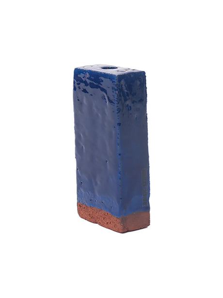 A Single Brick Ljusstake, mörkblå från NIKO JUNE - Jacobsen Plus