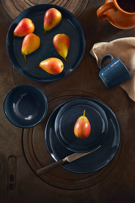 Colore Pajform Ø 28 cm, bärblå från Kähler - 3 - Jacobsen Plus