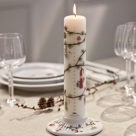 Kähler - Hammershøi Christmas blockljusstake, Ø13 cm - 3 - Jacobsen Plus