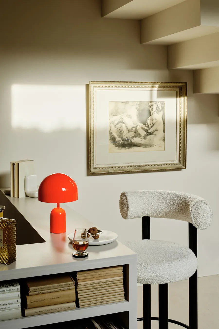 Bell portabel bordslampa, fluoro från Tom Dixon