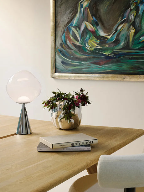 Melt Cone Fat Bordslampa från Tom Dixon - Opal - Jacobsen Plus