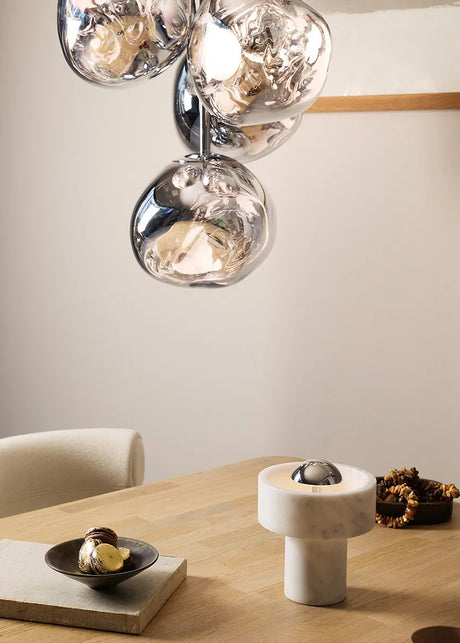 Melt Chandelier Mini från Tom Dixon - Gold - Jacobsen Plus