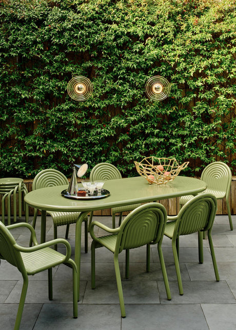 Groove Obround-bord från Tom Dixon - Moss - Jacobsen Plus