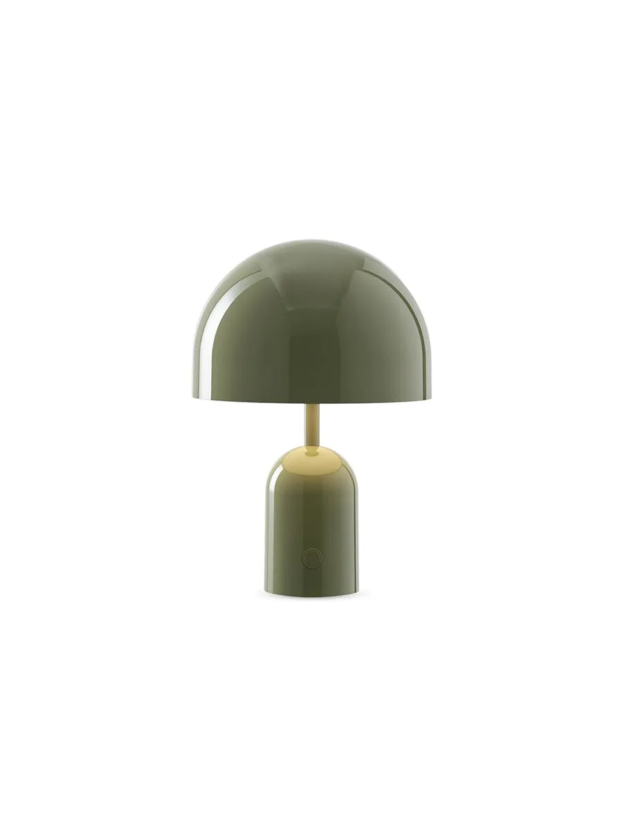 Bell portabel bordslampa, mossgrön från Tom Dixon