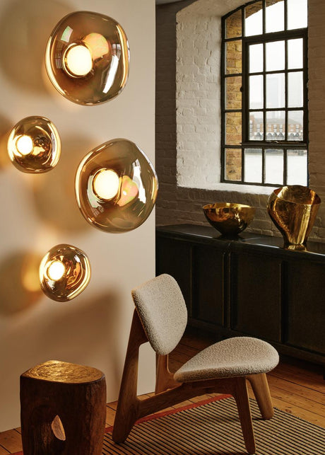 Slab Lounge-fåtölj från Tom Dixon - Natural Oak - Royal 0162 - Jacobsen Plus
