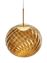 Whirl pendellampa, LED från Tom Dixon - 45cm Gold Shade - Jacobsen Plus