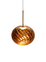 Whirl pendellampa, LED från Tom Dixon - 30cm Gold Shade - Jacobsen Plus