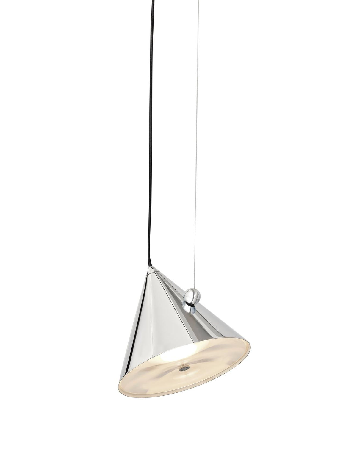 Pose pendel, Ø25 från Tom Dixon - Silver - Jacobsen Plus