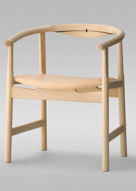 PP203 Stol av Hans J. Wegner - Standardstof / Ek / Såpbehandlad - Jacobsen Plus
