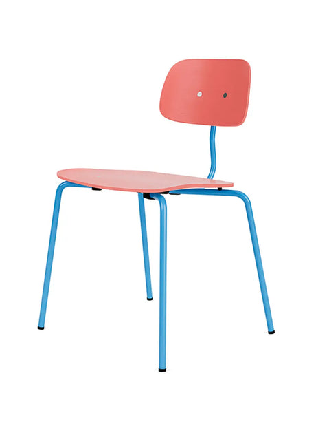 Kevi 2060 Stol i Rhubarb från Montana - Chrome - Jacobsen Plus