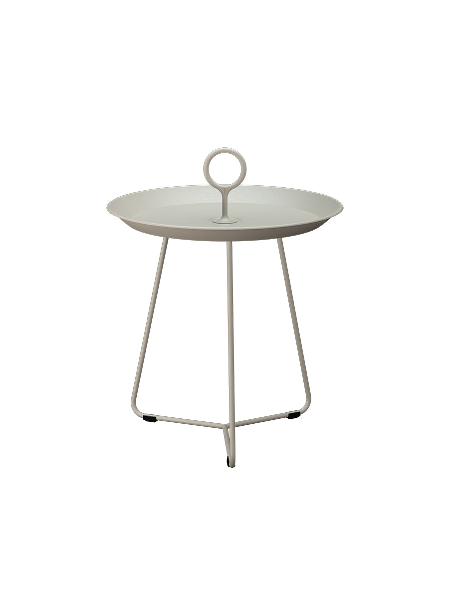 Eyelet Tray Table, Ø45 cm från Houe - Beige - Jacobsen Plus