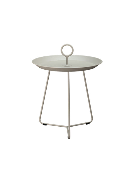 Eyelet Tray Table, Ø45 cm från Houe - Beige - Jacobsen Plus