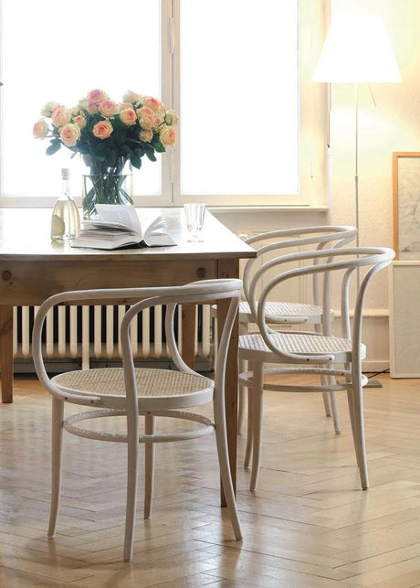 209 Armstol, vit från Thonet - 2 - Jacobsen Plus