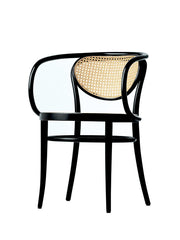 210R Armstol, svart från Thonet