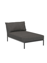 Level 2-schäslong från Houe - Dark Grey Basic - Jacobsen Plus