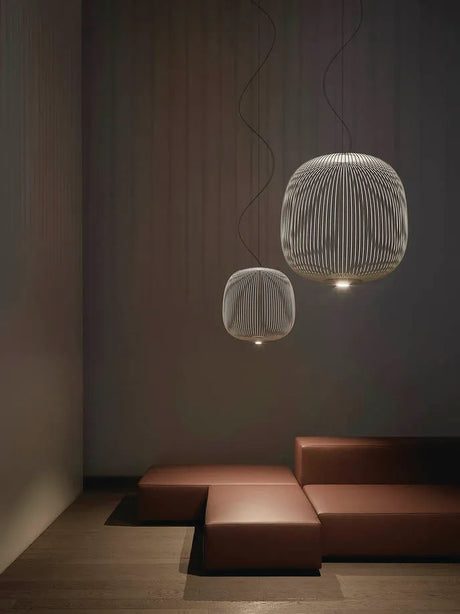Spokes 2 Pendel från Foscarini - Lille / Svart / LED - utan dimmer - Jacobsen Plus