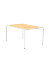 Avanti Matbord 153 x 98 cm från Houe - Muted White stel - Furu bordplade - Jacobsen Plus