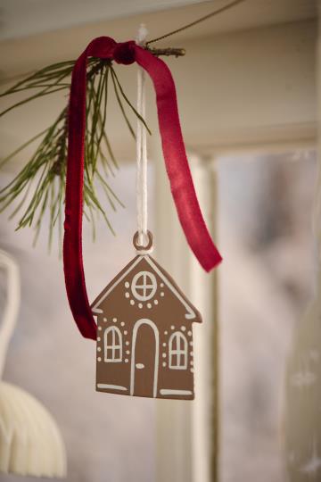 Pepparkakshus för upphängning – My Nostalgic Christmas från Ib Laursen - 4 - Jacobsen Plus