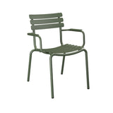 Alua matstol med armstöd från Houe - Olive Green - Jacobsen Plus