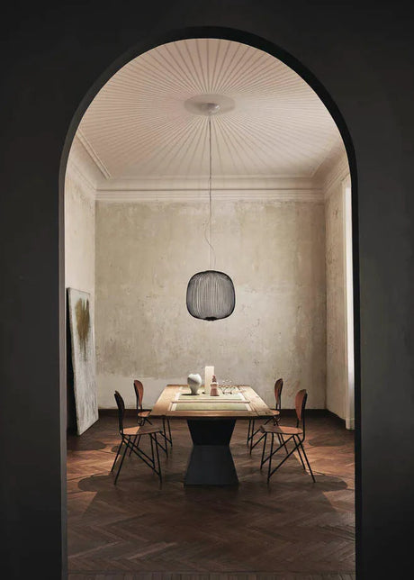 Spokes 2 Pendel från Foscarini - Lille / Svart / LED - utan dimmer - Jacobsen Plus