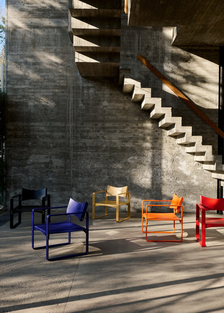Series 270 F fåtölj av Verner Panton - Blå - Jacobsen Plus