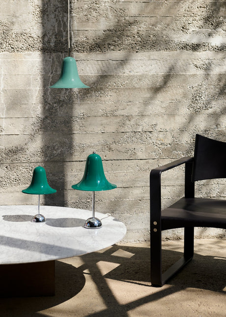 Pantop bordslampa, Ø23 av Verner Panton - Cherry red - Jacobsen Plus