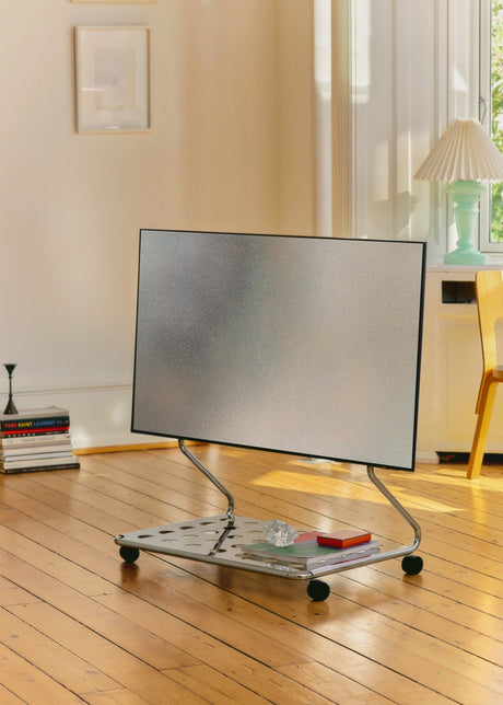 Pedestal - Disco TV-stativ - Chrome - Jacobsen Plus