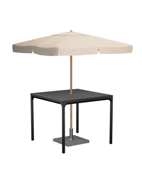 Four alubord 90 x 90 cm från Houe - Black - Jacobsen Plus