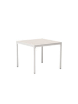 Four alubord 90 x 90 cm från Houe - Muted White - Jacobsen Plus
