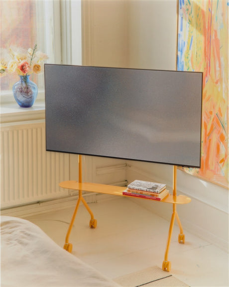 Pedestal - Moon Light Shelf, hylla för TV-stativ - Charcoal - Jacobsen Plus