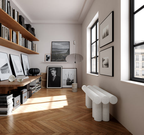 Hiro bänk från 101 Copenhagen - Off White (CPH 900) - Jacobsen Plus