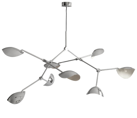 Stingray Chandelier, stor från 101 Copenhagen - Chrome - Jacobsen Plus