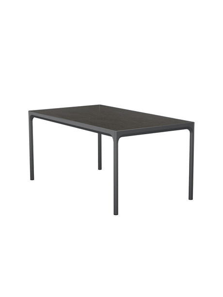 Four keramiskt bord 160 x 90 cm från Houe - Graphite / Dark Grey - Jacobsen Plus