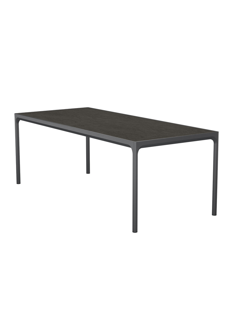 Four keramiskt bord 210 x 90 cm från Houe - Graphite / Dark Grey - Jacobsen Plus