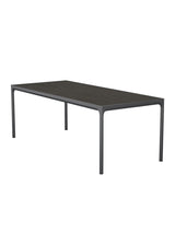 Four keramiskt bord 210 x 90 cm från Houe - Graphite / Dark Grey - Jacobsen Plus
