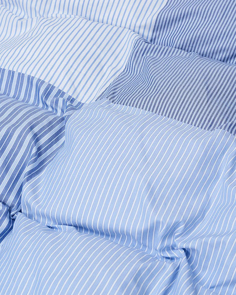 Wall Street Oxford Påslakan med lapptäcksmönster Enkel 140x220 cm från Magniberg - 3 - Jacobsen Plus