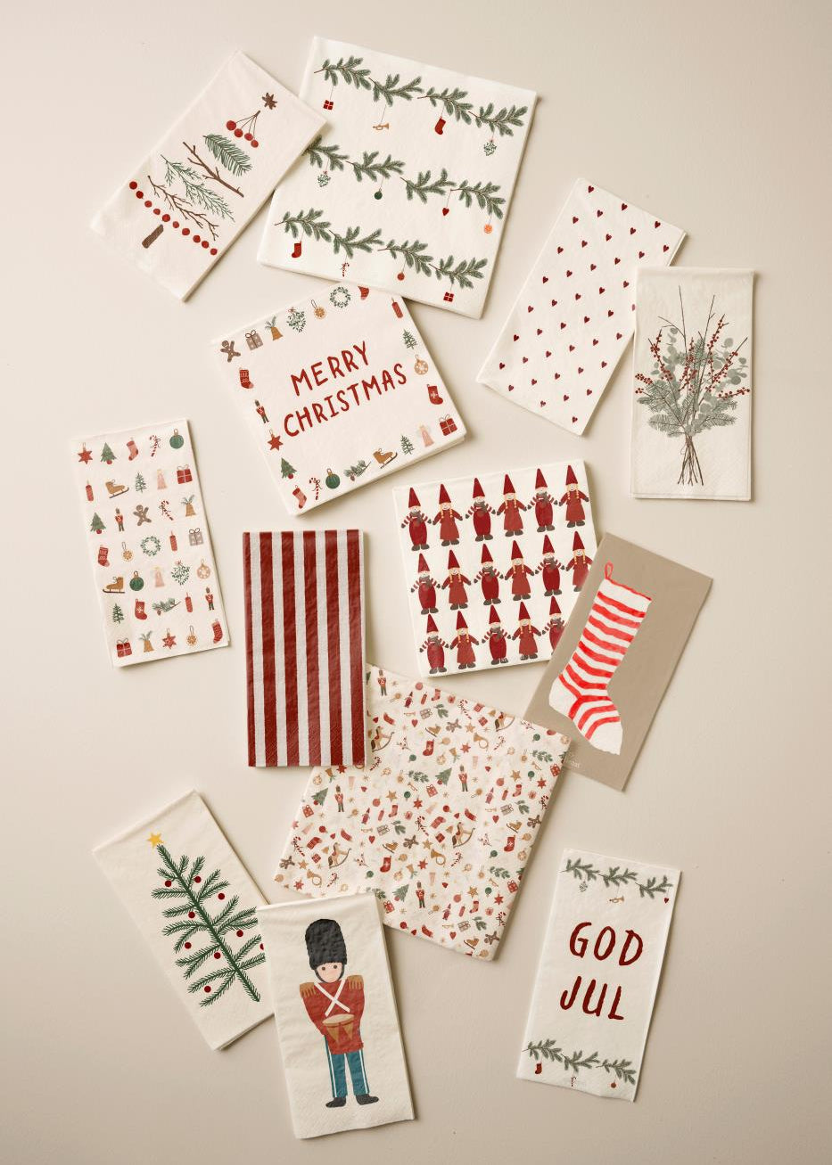 Servetter My Nostalgic Christmas – julmotiv från Ib Laursen - 1 - Jacobsen Plus